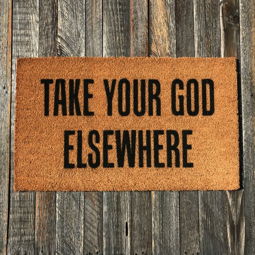 15 Highly Offensive Doormats For Individuals Who Don’t Give A F**k! 15 Highly Offensive Doormats For Individuals Who Don’t Give A F**k!