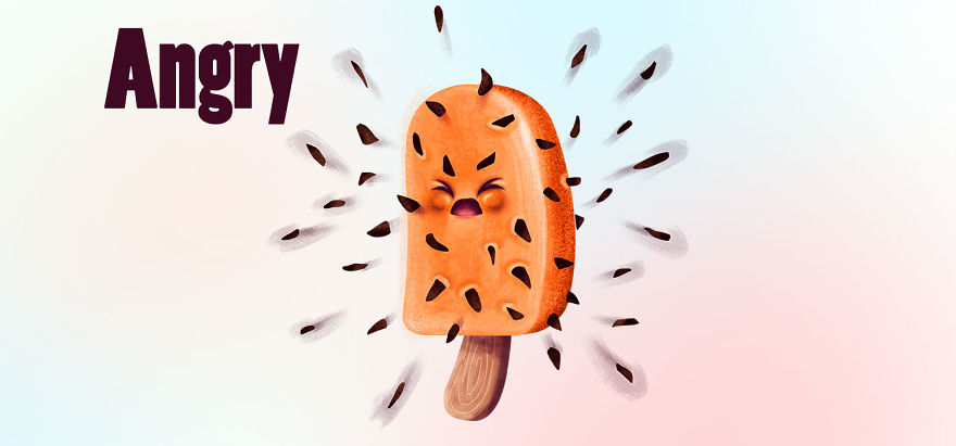 I Made 10 Icecream Illustrations That Resemble Humans And Emotions I Made 10 Icecream Illustrations That Resemble Humans And Emotions
