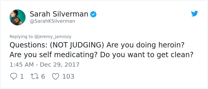 Sexist Troll Attacks Sarah Silverman On Twitter, And Her Unexpected Response Turns Man’s Life Upside Down Sexist Troll Attacks Sarah Silverman On Twitter, And Her Unexpected Response Turns Man’s Life Upside Down