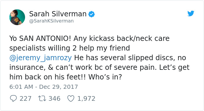 Sexist Troll Attacks Sarah Silverman On Twitter, And Her Unexpected Response Turns Man’s Life Upside Down Sexist Troll Attacks Sarah Silverman On Twitter, And Her Unexpected Response Turns Man’s Life Upside Down