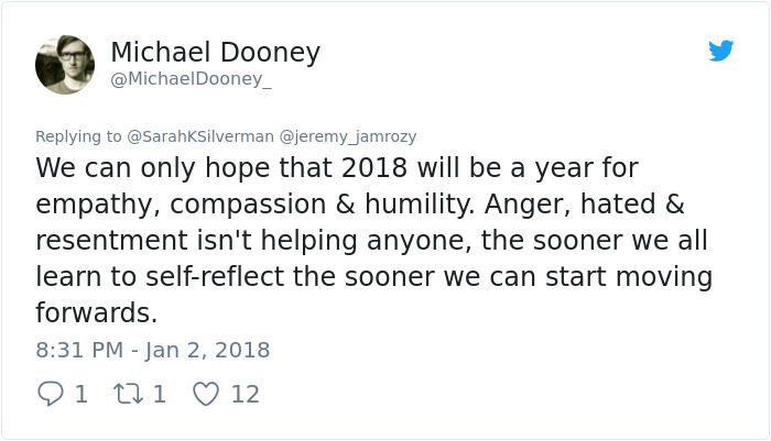 Sexist Troll Attacks Sarah Silverman On Twitter, And Her Unexpected Response Turns Man’s Life Upside Down Sexist Troll Attacks Sarah Silverman On Twitter, And Her Unexpected Response Turns Man’s Life Upside Down