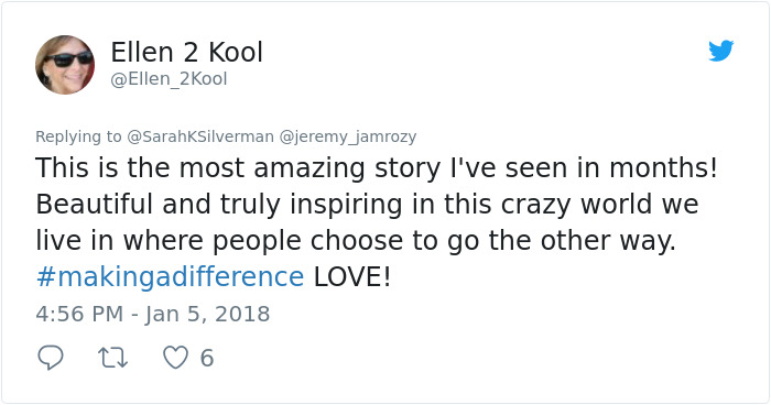 Sexist Troll Attacks Sarah Silverman On Twitter, And Her Unexpected Response Turns Man’s Life Upside Down Sexist Troll Attacks Sarah Silverman On Twitter, And Her Unexpected Response Turns Man’s Life Upside Down