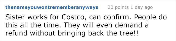 Woman Returns A Christmas Tree On January 4th Because “It’s Dead,” And The Shop’s Response Will Infuriate You Woman Returns A Christmas Tree On January 4th Because “It’s Dead,” And The Shop’s Response Will Infuriate You