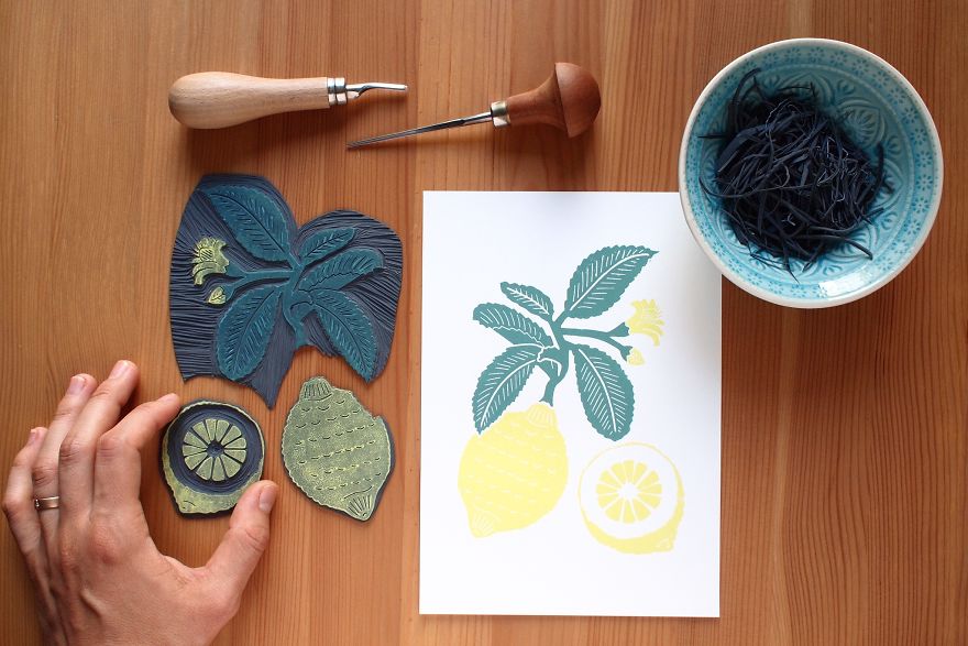 I Carve Blocks And Design Silk Scarves To Open My Own Art Atelier I Carve Blocks And Design Silk Scarves To Open My Own Art Atelier