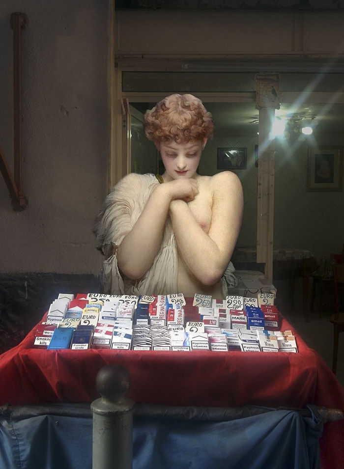 Artist Inserts People From Classical Paintings Into Today’s World, And The Result Is Surprisingly Good Artist Inserts People From Classical Paintings Into Today’s World, And The Result Is Surprisingly Good