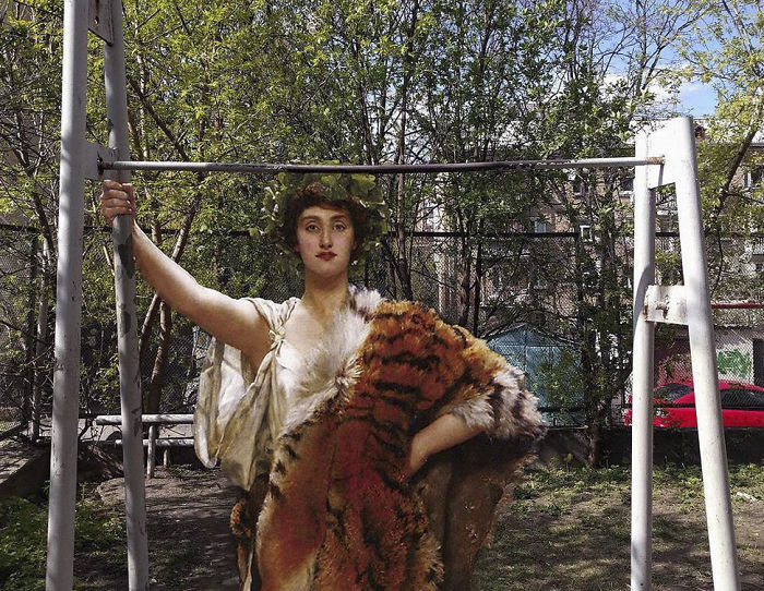 Artist Inserts People From Classical Paintings Into Today’s World, And The Result Is Surprisingly Good Artist Inserts People From Classical Paintings Into Today’s World, And The Result Is Surprisingly Good