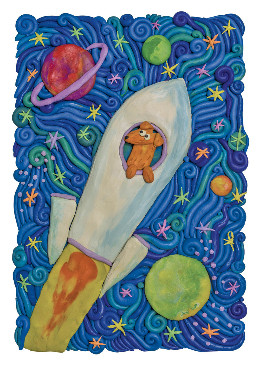 I Love Making Plasticine Pictures