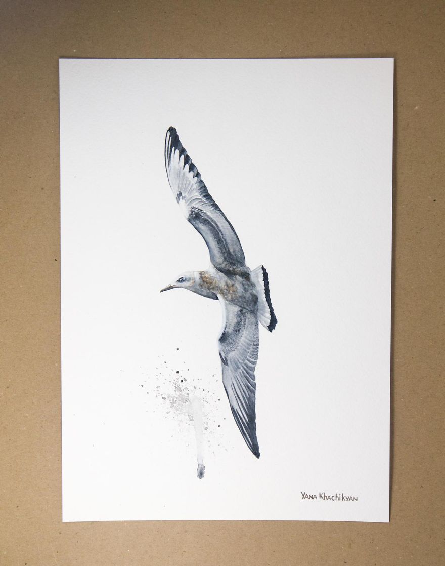 Stunning Watercolor Paintings Of Animals By Yana Stunning Watercolor Paintings Of Animals By Yana
