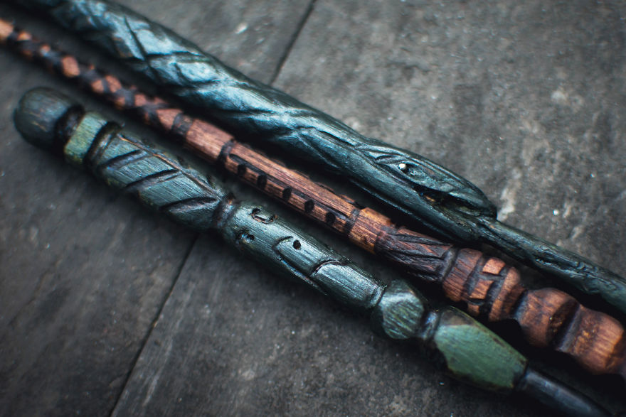 I Made My Own Harry Potter Wands, Because Apparently Wood Carving Is Fun! I Made My Own Harry Potter Wands, Because Apparently Wood Carving Is Fun!