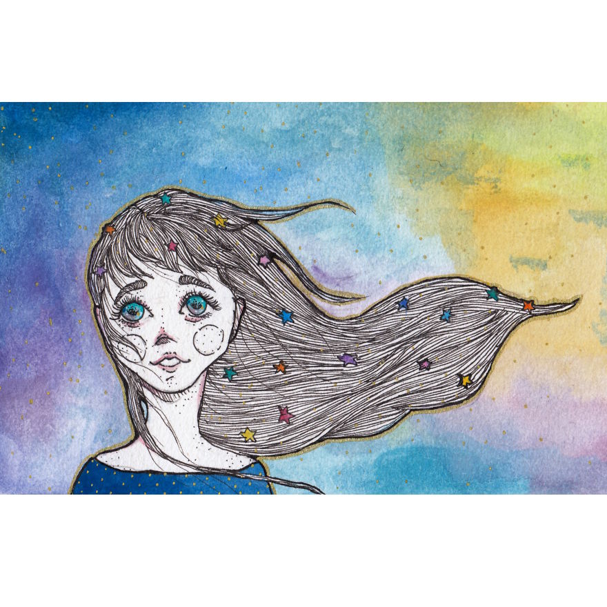 I Made Illustrations With Imaginary Characters Based On My Moods I Made Illustrations With Imaginary Characters Based On My Moods