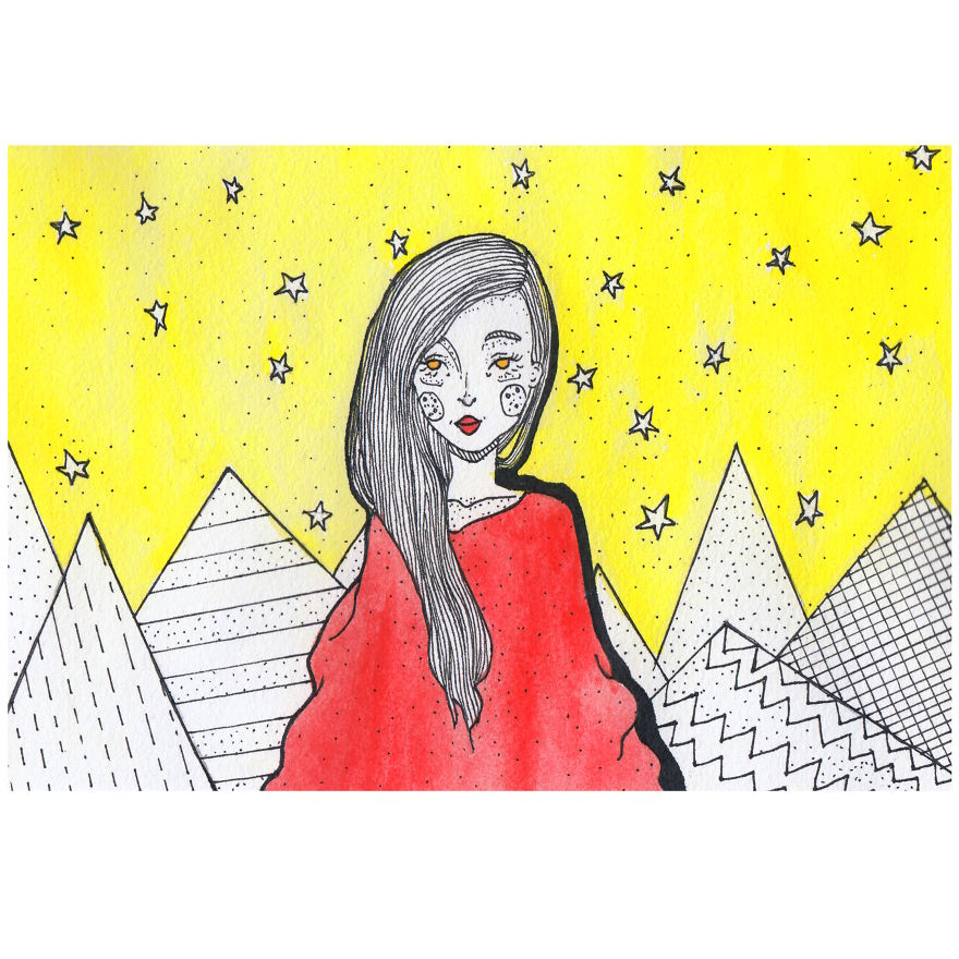 I Made Illustrations With Imaginary Characters Based On My Moods I Made Illustrations With Imaginary Characters Based On My Moods