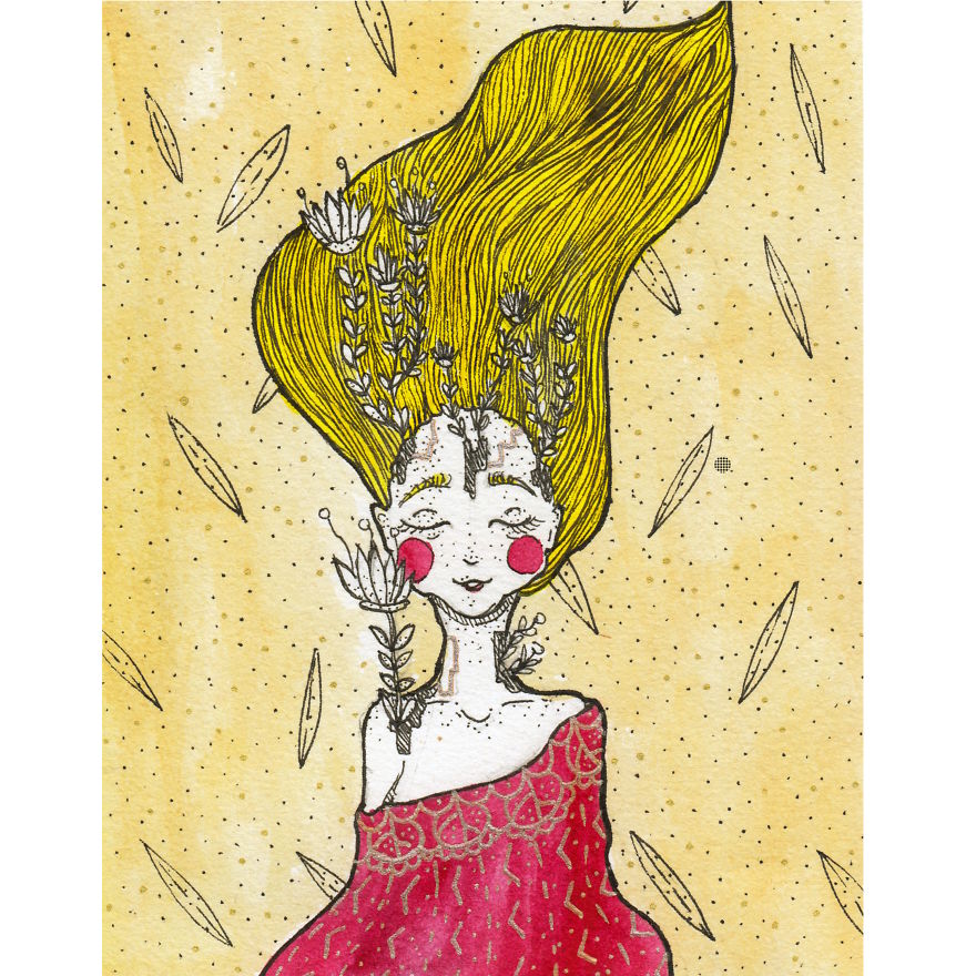 I Made Illustrations With Imaginary Characters Based On My Moods I Made Illustrations With Imaginary Characters Based On My Moods