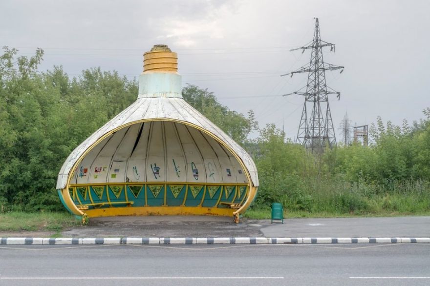 Photographer Travels To Post-Soviet Countries To Capture The Charm Of Old Bus Stops (New Pics) Photographer Travels To Post-Soviet Countries To Capture The Charm Of Old Bus Stops (New Pics)
