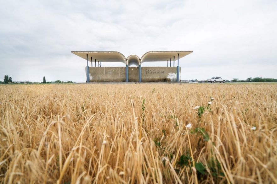 Photographer Travels To Post-Soviet Countries To Capture The Charm Of Old Bus Stops (New Pics) Photographer Travels To Post-Soviet Countries To Capture The Charm Of Old Bus Stops (New Pics)