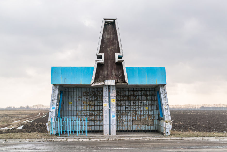 Photographer Travels To Post-Soviet Countries To Capture The Charm Of Old Bus Stops (New Pics) Photographer Travels To Post-Soviet Countries To Capture The Charm Of Old Bus Stops (New Pics)
