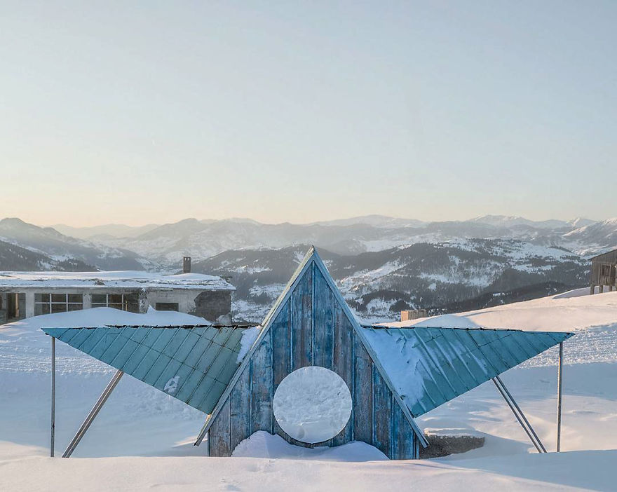Photographer Travels To Post-Soviet Countries To Capture The Charm Of Old Bus Stops (New Pics) Photographer Travels To Post-Soviet Countries To Capture The Charm Of Old Bus Stops (New Pics)