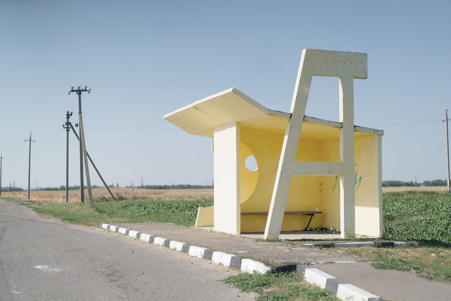 Photographer Travels To Post-Soviet Countries To Capture The Charm Of Old Bus Stops (New Pics) Photographer Travels To Post-Soviet Countries To Capture The Charm Of Old Bus Stops (New Pics)