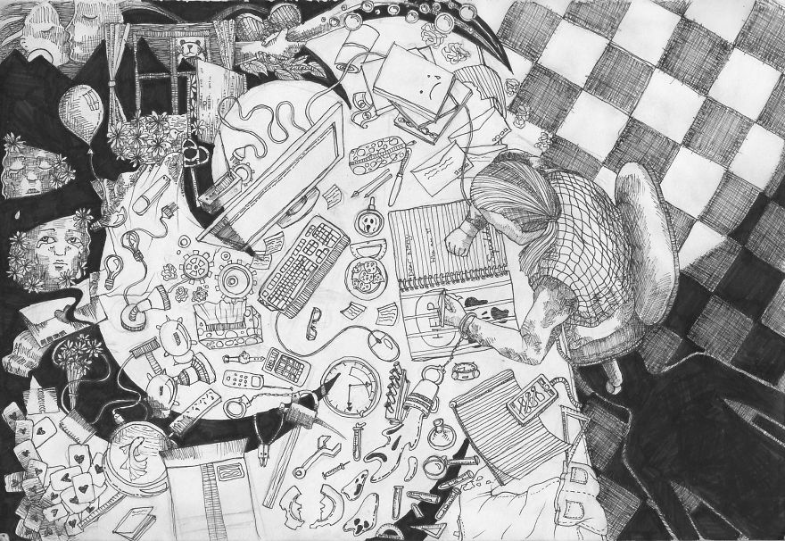 I&#8217;m A 14-Year-Old Aspiring Artist And Here Are Some Of My Favourite Works From 2017