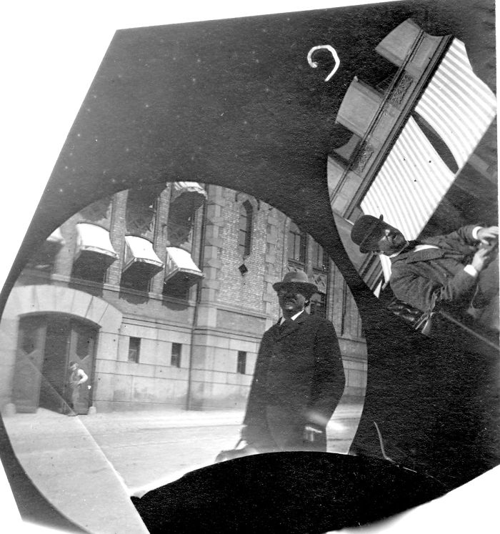 19-Year-Old Student Hides Spy Camera In His Clothing To Take Secret Street Photos In The 1890s