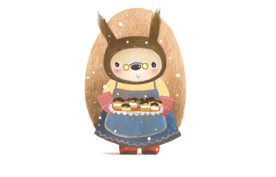 Cute Christmas Illustrations By Slovenian Illustrator Marko Rop