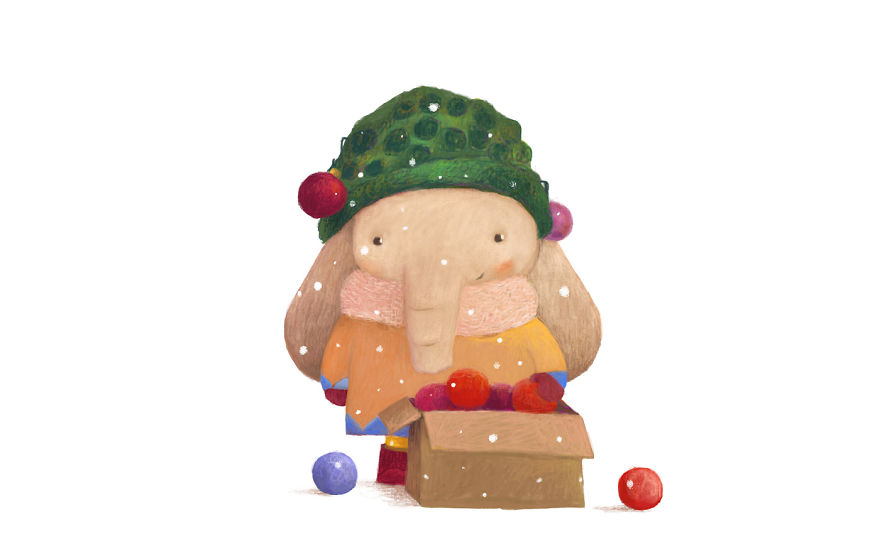 Cute Christmas Illustrations By Slovenian Illustrator Marko Rop