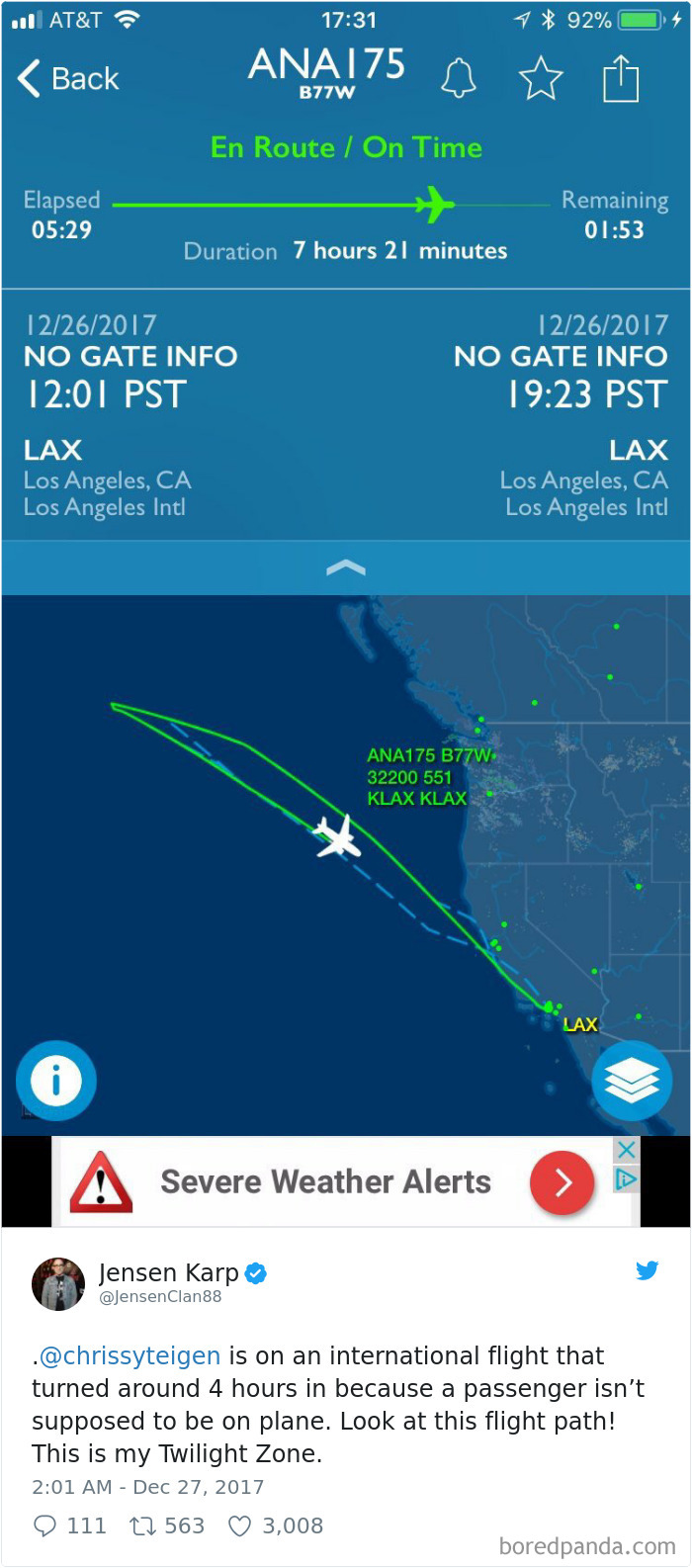 Chrissy Teigen Gets Stuck On Absolute Worst Flight Ever, Hilariously Live-Tweets Everything Chrissy Teigen Gets Stuck On Absolute Worst Flight Ever, Hilariously Live-Tweets Everything