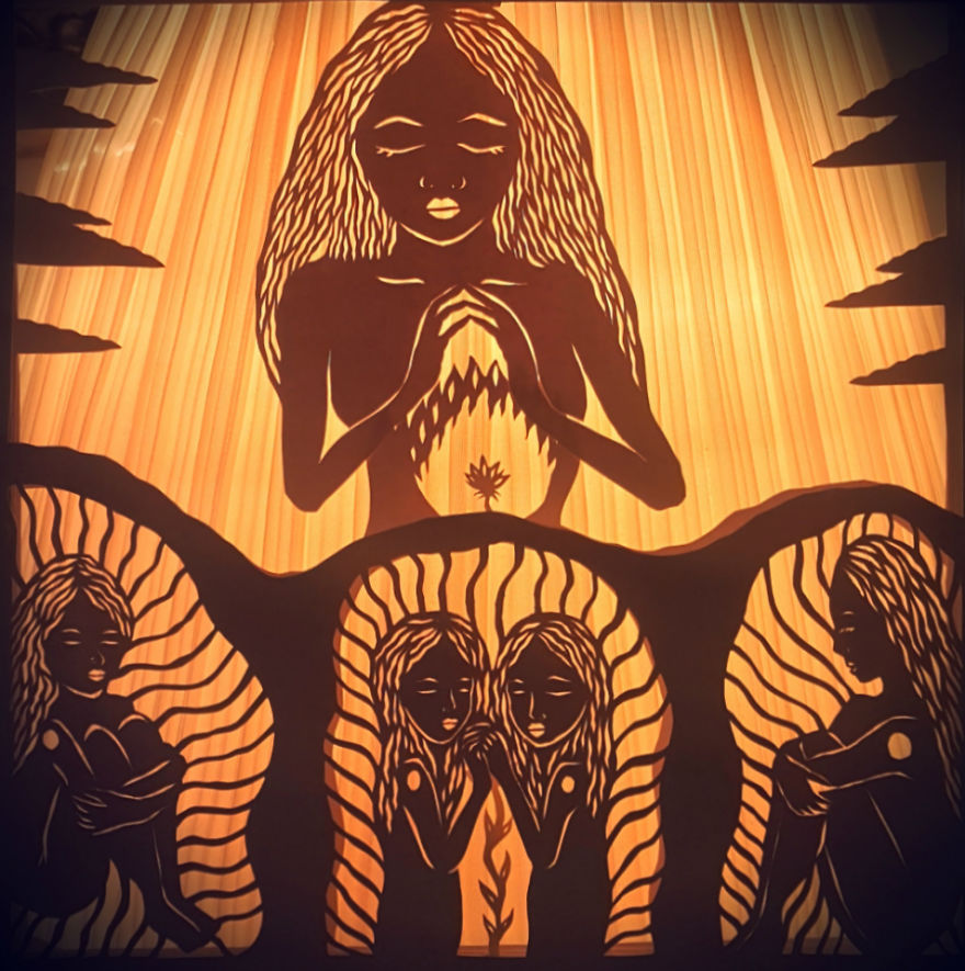 Intricate Paper Cut Shadow Boxes Intricate Paper Cut Shadow Boxes