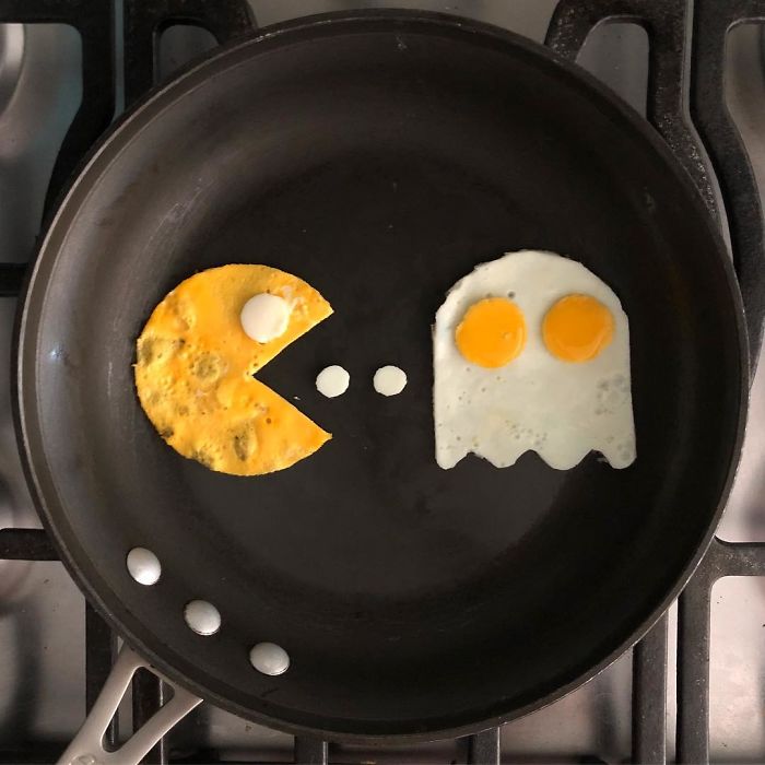 Artist Turns His Breakfast Eggs Into Works Of Art Artist Turns His Breakfast Eggs Into Works Of Art