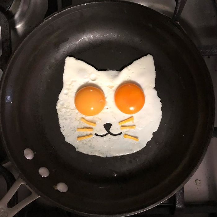 Artist Turns His Breakfast Eggs Into Works Of Art Artist Turns His Breakfast Eggs Into Works Of Art
