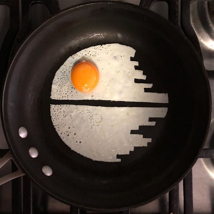 Artist Turns His Breakfast Eggs Into Works Of Art Artist Turns His Breakfast Eggs Into Works Of Art