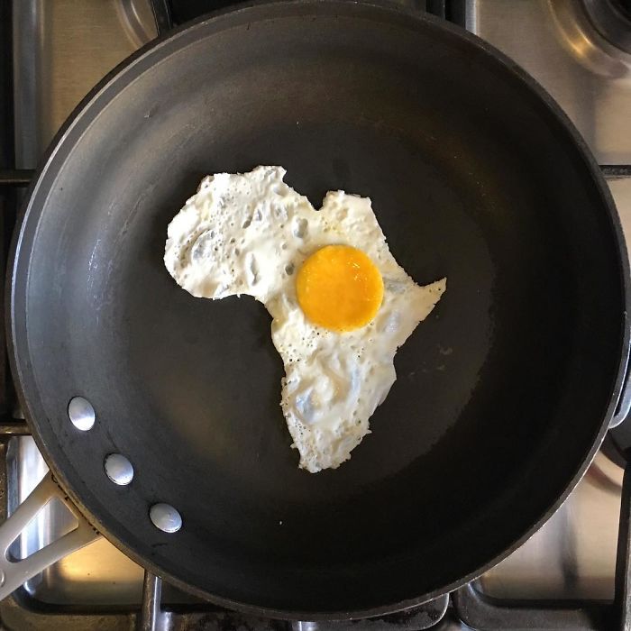 Artist Turns His Breakfast Eggs Into Works Of Art Artist Turns His Breakfast Eggs Into Works Of Art