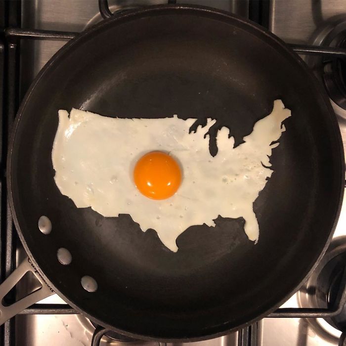 Artist Turns His Breakfast Eggs Into Works Of Art Artist Turns His Breakfast Eggs Into Works Of Art
