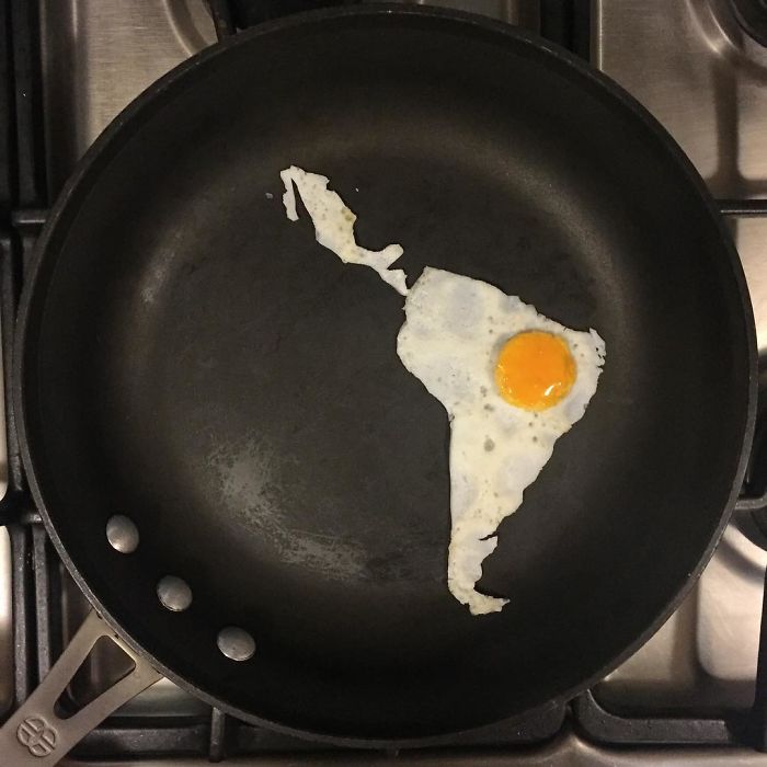 Artist Turns His Breakfast Eggs Into Works Of Art Artist Turns His Breakfast Eggs Into Works Of Art