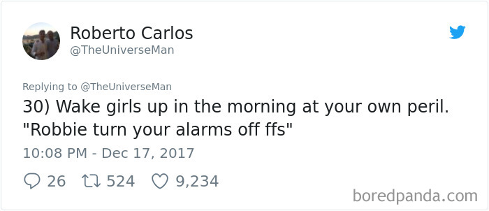 Guy Goes On Trip With All Girls Hoping To Have A Time Of His Life, Regrets It Immediately Guy Goes On Trip With All Girls Hoping To Have A Time Of His Life, Regrets It Immediately