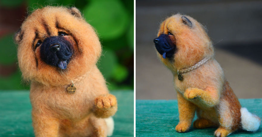 The Cutest Felted Dogs In The World The Cutest Felted Dogs In The World
