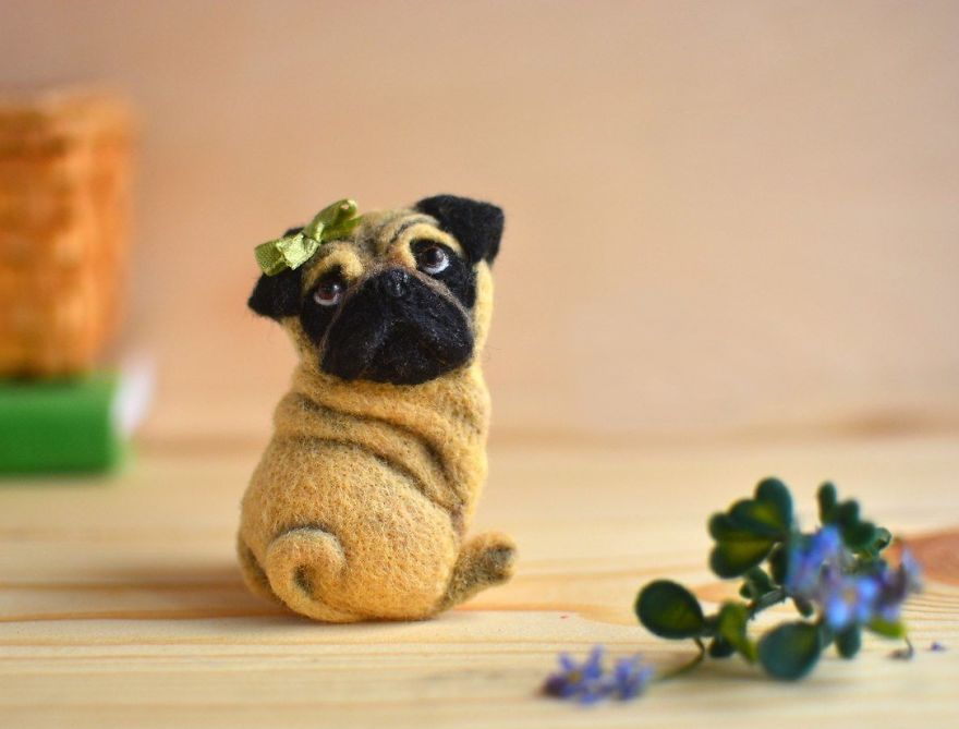 The Cutest Felted Dogs In The World The Cutest Felted Dogs In The World