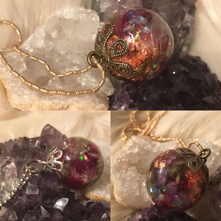 My Handmade Resin Jewelry And Crystals