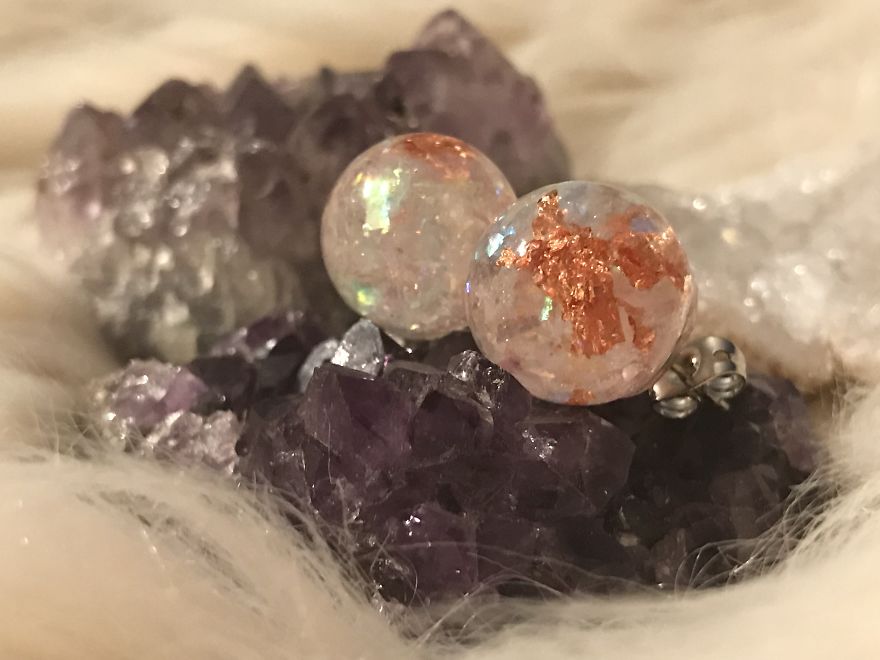 My Handmade Resin Jewelry And Crystals