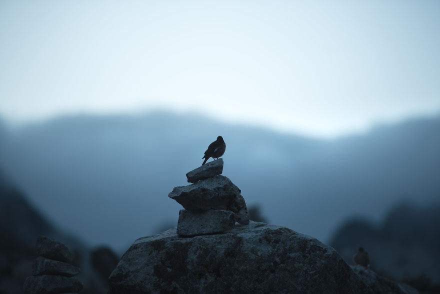 We Spent The Night At A Glacier Lake In Peru At 4600 Meters