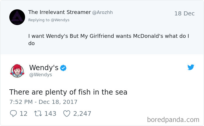 32 Hilarious Twitter Roasts By Wendy’s That Will Make You Think Twice Before Posting 32 Hilarious Twitter Roasts By Wendy’s That Will Make You Think Twice Before Posting