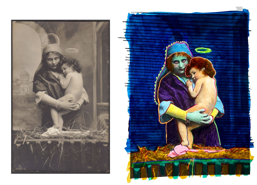 Painter Of Code Creates Gigapixel Madonna And Child Painting Using Custom Software