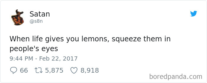 Turns Out Satan Has A Twitter Account, And It’s Hilarious As Hell Turns Out Satan Has A Twitter Account, And It’s Hilarious As Hell