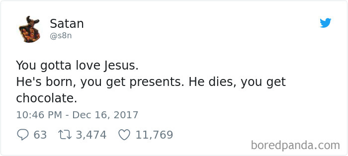 Turns Out Satan Has A Twitter Account, And It’s Hilarious As Hell Turns Out Satan Has A Twitter Account, And It’s Hilarious As Hell