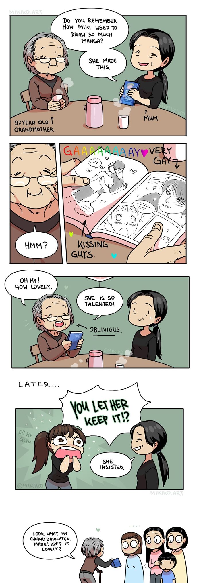 Artist Illustrates Everyday Life With Her Boyfriend And Cat In 56 Adorable Illustrations