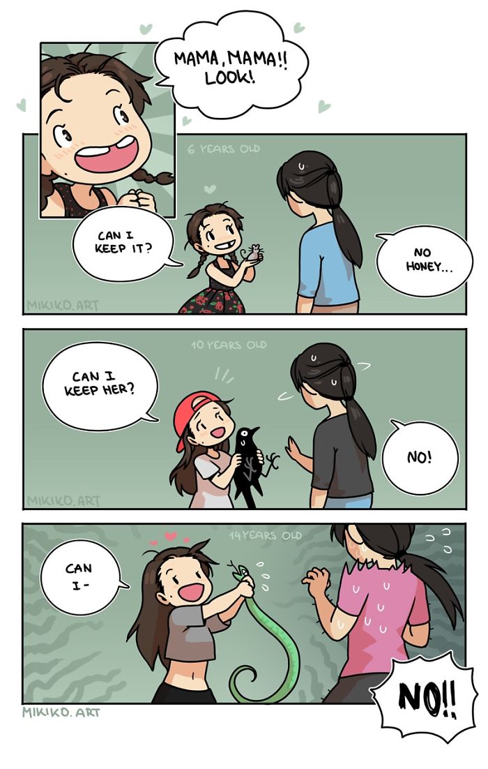 Artist Illustrates Everyday Life With Her Boyfriend And Cat In 56 Adorable Illustrations