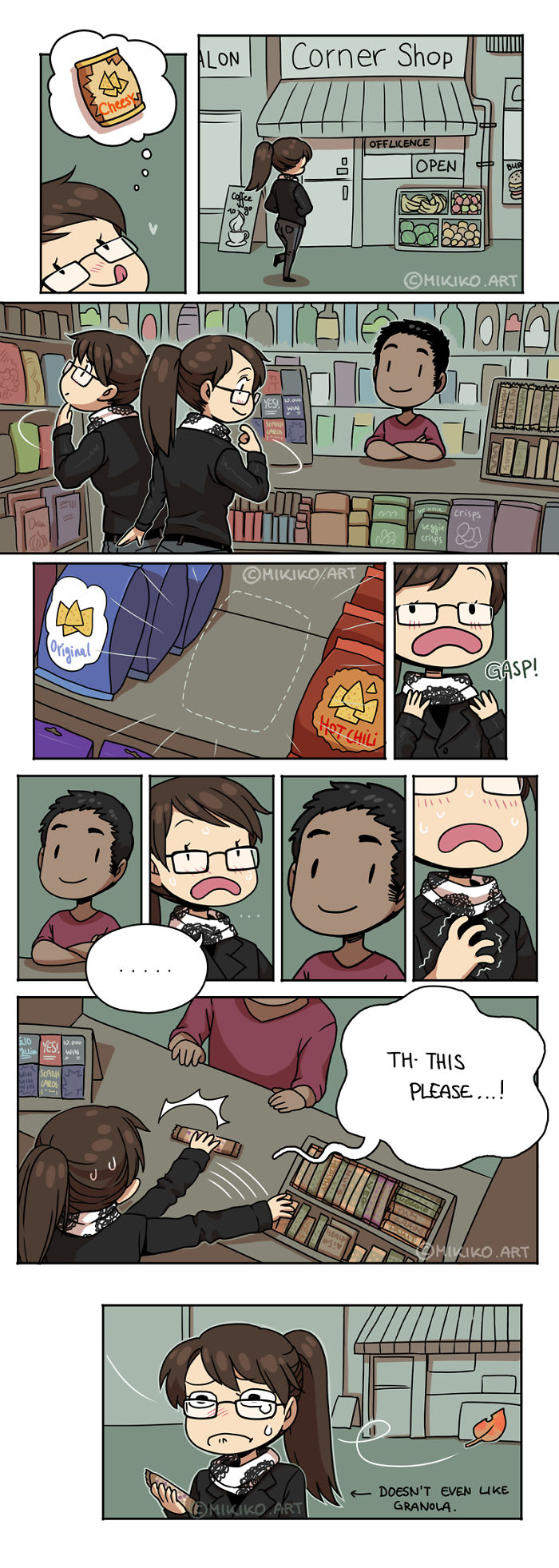 Artist Illustrates Everyday Life With Her Boyfriend And Cat In 56 Adorable Illustrations