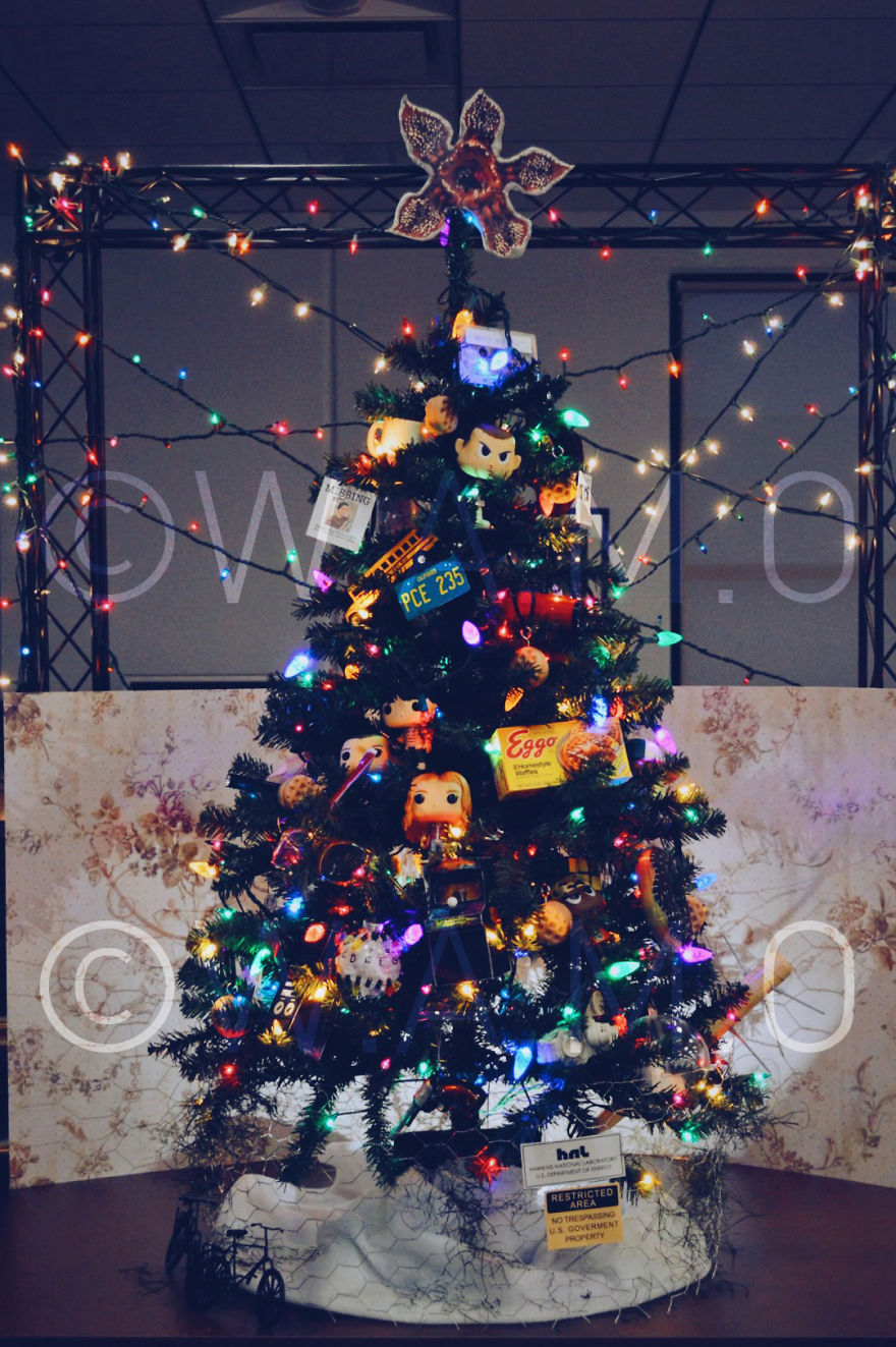 This Is What Happens When A Group Of Nerds At The Office Love Christmas And Stranger Things This Is What Happens When A Group Of Nerds At The Office Love Christmas And Stranger Things