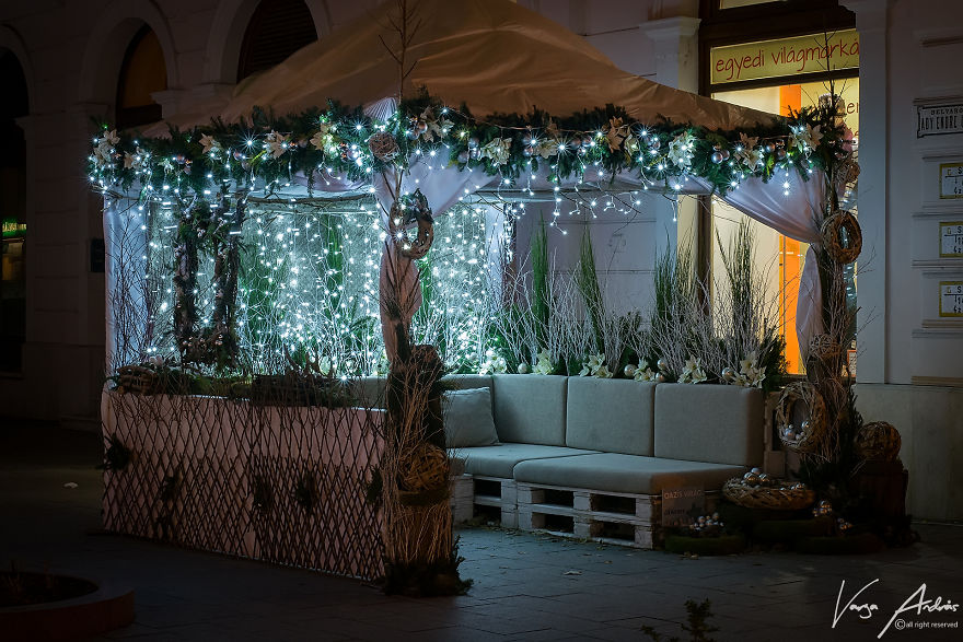 Christmas Lights In Székesfehérvár, Hungary Christmas Lights In Székesfehérvár, Hungary