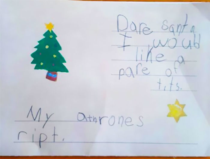 129 Times Kids Totally Nailed Their Letter To Santa 129 Times Kids Totally Nailed Their Letter To Santa