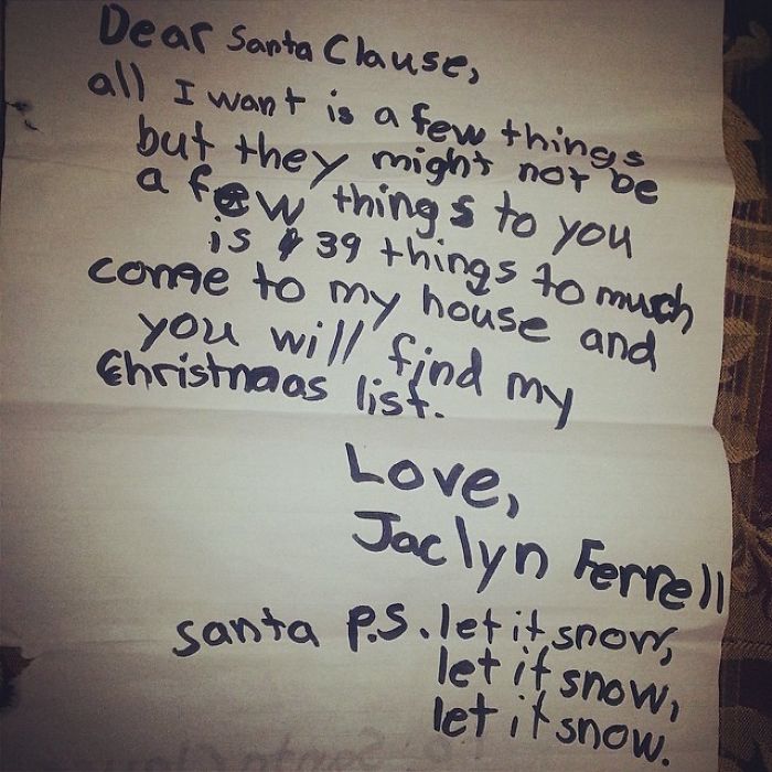 129 Times Kids Totally Nailed Their Letter To Santa 129 Times Kids Totally Nailed Their Letter To Santa